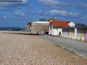 The sea front in Seaford