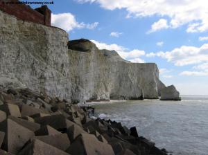 Looking East from Seaford sea-front