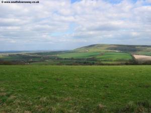 The view north from near Long Burgh